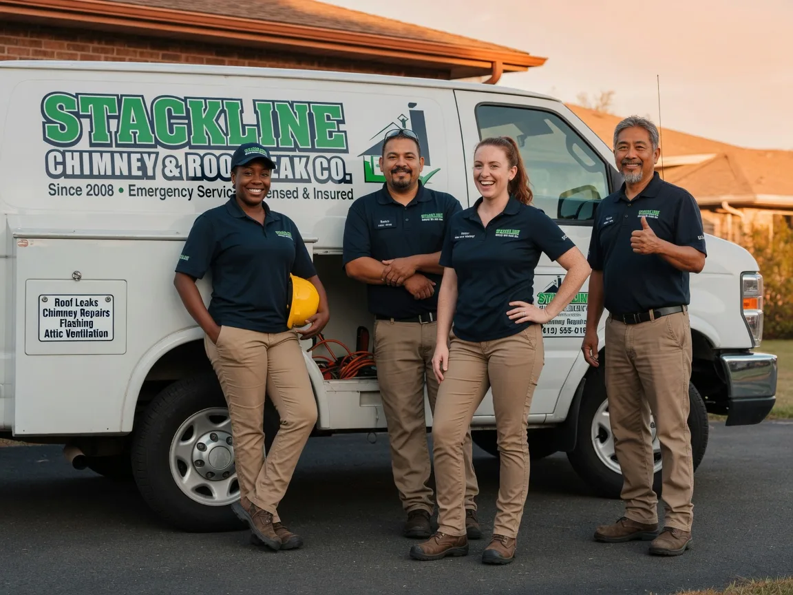 Chimney flashing repair company in Quinton, AL